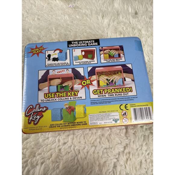 Collins Key The Ultimate Unboxing Game FOR AGES 6+ New In Box - Picture 4 of 5